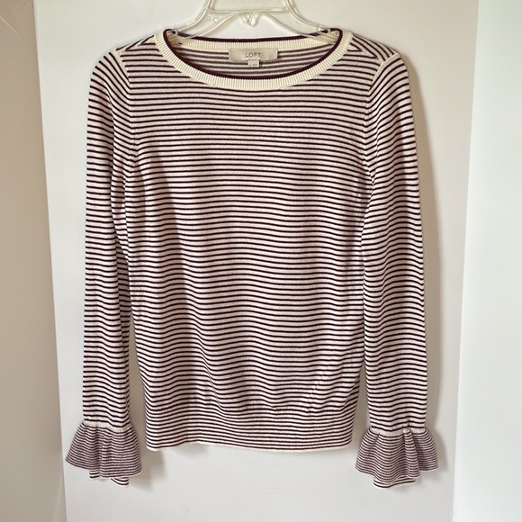 Loft Women's Small Sweater with bell sleeves - Picture 2 of 7
